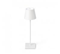 Lampe de jardin blanche - FARO - Toc - LED intégrée - Contemporain - Design