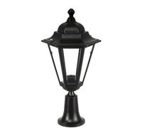 Lampe De Jardin Extérieure Noire 49 Cm IP43 E27 Rustique MINERVA Chemin