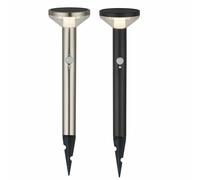 Lampe de jardin LED solaire IP44 avec capteur Maclean MCE465
