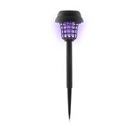Lampe de Jardin Solaire Anti-moustiques Garlam InnovaGoods, Noir