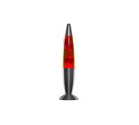 Lampe de Lave Rouge Magma fusée Vintage année 70 + ampoule de rechange -