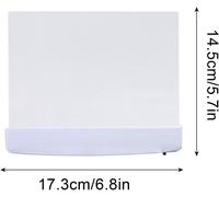 Lampe De Lecture À Panneau Plat Led,Vision Nocturne,Soins Des Yeux,Plaque Plate,Signet,Lumière Pour Voiture,Voyage,Outils D'étude Portables,1 Pièce,2 Pièces - Type White-2pcs