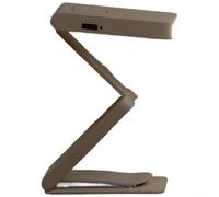 Lampe de lecture compacte de voyage portable 32 g | Variation d'intensité en continu 10, 3 modes de couleur, mélange chaud froid, bouton tactile, rechargeable par USB (3)