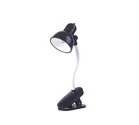 Lampe de lecture de bureau, mini lampe LED à clipser, col de cygne flexible à 360 °, lampe de chevet pour bureau, dortoir, étude