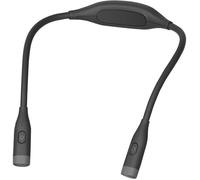 Lampe de Lecture de Cou Rechargeable Liseuse 3 modes couleur et intensité lumineuse réglable pour Lecture, Tricot et bricolage, noir