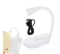 Lampe De Lecture De Livre, Matériau Électronique ABS PVC | Lampe Sur Pied Portable Rechargeable Par USB, 400mAh, Veilleuse À Gradation Par Induction, Améliore Les Études En Soirée, Pour Sac À Main, Sa