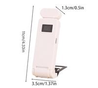 Lampe De Lecture, Économe En Énergie, 11 X 3,5 X 1,3 Cm, Lampe À Pince Rechargeable, Lamp De Lecture À Intensité Variable, Utilisation Polyvalente, Pour Lire La Nuit, Étudier Ou Travailler À La Maiso