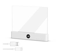 Lampe De Lecture, éCran Plat Intelligent Led Lampe Lecture,Lumiere Livre Multifonctionnel,Chargement Usb Avec Fonction Minuterie,Lampe De Lecture Pour Lire Au Lit Veilleuse,Pour Lecture Et éClaira (A)