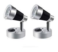 Lampe de lecture LED 3W 12V pour camping-car petite applique murale 90° Spot intérieur réglable pratique avec interrupteur pour ca