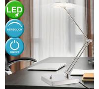 Lumière LED Vestibule Récolte Table Lampe 4 W Bureau Nickel la Vie Sommeil Grand