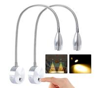 Lampe de lecture LED pour livres dans le lit, lampe de lecture de chevet, 12 V USB à intensité variable, interrupteur tactile, lampe de montage mural pour camping-car, caravane, bateau