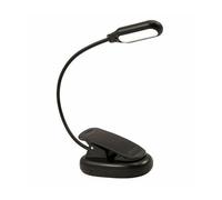 Lampe de lecture - McShine - USB - 5 LED - Col de cygne flexible - 3 couleurs de lumière