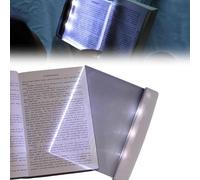 Lampe de lecture multifonctionnelle à DEL à panneau plat avec vision nocturne, lampe de lecture plate, lampes de lecture pour lire au lit la nuit, lampe de lecture de style marque-page, cadeaux
