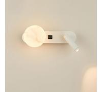 Lampe de lecture murale à LED, lampe compatible avec la au lit interrupteur marche-arrêt,lumières suspendues