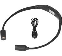 Lampe de lecture pour le cou avec 4 perles LED et 3 sources de lumière pour la course de nuit et le camping
