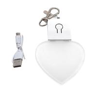 Lampe de lit lumineuse en forme de cœur pour sac à main, lampe LED à capteur automatique à activation tactile, veilleuse à suspendre en forme de cœur pour femmes, filles, LED tactile rechargeable
