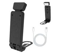 Lampe de livre à clipser, lumière pour lire des livres à la tombée de la nuit, minuterie de 45 minutes, lampe de bureau portable, 6 niveaux de luminosité pour bibliothèque, piano, table de voyage