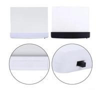 Lampe de livre LED plate intégrale protection des yeux Noir (2) | Éclairage intégral, LED douce pour les yeux, pas de scintillement, idéal pour la lecture nocturne au lit