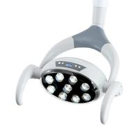 Lampe De Lumière Buccale sans Ombre, Lampe D’Examen LED 28w avec Lentille à 9 Lumières, écran LCD, Lampe D’opération Dentaire, Lumière De Chaise Dentaire pour Salon De Beauté Et Dentaire