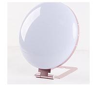 Lampe De Luminothérapie, 10000Lux Lampe Lumière Du Jour, Avec 3 Modes De Couleur 5 Niveaux De Luminosité & Gradation En Continu, Spectre Complet Lampes Tristes Pour Dépression,Rose