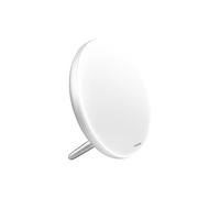Lanaform Lampe de luminothérapie Lumino LED - 10000 Lux, LED sans UV, 5 intensités - Argenté