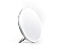 Lanaform Lampe de luminothérapie Lumino LED - 10000 Lux, LED sans UV, 5 intensités - Argenté