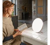 Lampe de Luminotherapie Led 10.000 Lux ajsutable avec fonction timer - Gris