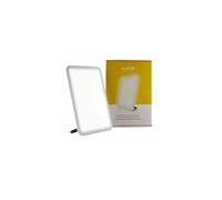 Lumie Luminothérapie Vitamin L – Lampe 10 000 lux compacte, sans fil, blanche