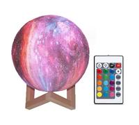 Lampe de lune-8CM-Lampe à lave à écran tactile 16 couleurs - Télécommande