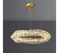 Lampe de Luxe en Cristal de Luxe, Lustre Rond de Haute qualité, Lustre en Cristal d'art Minimaliste Moderne, pour Lampes et lanternes d'étude de Chambre à Coucher de Salle à Manger de