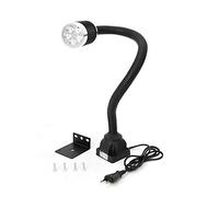 Lampe de machine CNC LED - 5 W - Flexible - Étanche - Pour travaux manuels, CNC, établi (base de charge)
