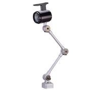 Lampe de machine LED compacte professionnelle - 24 V - IP65 - 6W - 30° angle - 600 lumen - arm 215x215 mm MW Tools ML20MV24