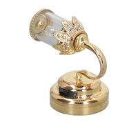 Lampe de maison de poupées avec abat-jour transparent,Lampe de maison de poupées,Lampe de maison de poupées miniature 1:12,Lampe de table de maison de poupées,Lampe LED de maison de poupées