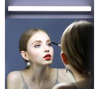 Lampe de Maquillage de Commode, 31cm Bâton Led Miroir de Maquillage Remplir Les Lumières, Barre D’Éclairage de Vanité Sans Fil Usb Rechargeable Dimmable, pour Chambre Salle de Bain Armoire Camping