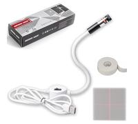 Lampe de matelassage magnétique pour machine à coudre, lumière de matelassage avec point réglable/ligne droite/réticule, obtenez sans effort des coutures ultra précises (croix, B)