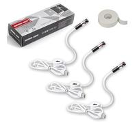 Lampe de matelassage magnétique pour machine à coudre, lumière de matelassage avec point réglable/ligne droite/réticule, obtenez sans effort des coutures ultra précises (3 pièces, B)