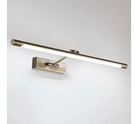 Lampe de meuble-lavabo LED pour miroir de salle de bain, applique murale étanche de 48 cm pour miroir de toilette, éclairage avant de miroir moderne de bain au-dessus du miroir pour le maquillage