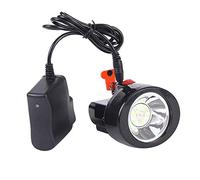 Lampe de minage LED rechargeable étanche et anti-explosion pour travaux professionnels en plein air (rouge)