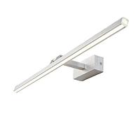 Lampe de Miroir Avant, Lampe Den Led, Miroir de Salle Den, Phares de Miroir, Armoire À Miroir, Lampe Murale Spéciale Étanche, Lampe de Salle Den Réglable En Angle/Silver-51Cm(10W)