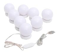 Lampe de Miroir avec 8 Ampoules LED Blanc Chaud Blanc Froid Maquillage vidaXL
