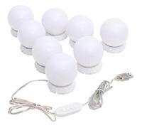 Lampe De Miroir Avec 8 Ampoules Led Blanc Chaud Et Blanc Froid