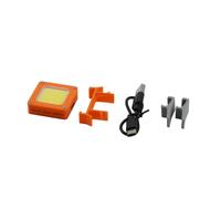 Lampe de navigation nocturne rabattable, lampe clignotante LED orange, B