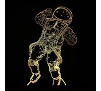 Lampe De Nuit 3d Pour Salle De Jeu, Installation De Bureau, Éclairage Décoratif Sur La Console De Jeu, Icône Logo, Capteur, Cadeau De Chevet Pour Enfants