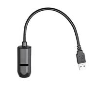Lampe de nuit de bureau de chevet, lueur d ' accent LED pour les | Coque noire, forme compacte aidant à l ' organisation de la table de chambre à coucher, zones de lecture