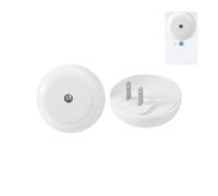 Lampe de nuit intelligente à détection optique à brancher avec capteur | Outil d'éclairage domestique à économie d'énergie pour chambre, cuisine, toilettes, escaliers et couloirs