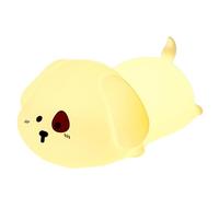 Lampe de nuit rechargeable en silicone avec minuteur pour chiot, pour maison, chambre d'enfant, salon, chambre à coucher, table de chevet, changement de couches, allaitement, lecture d'histoires