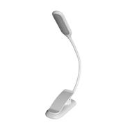 Lampe de Partition Musicale pour le Soin des Yeux, Lampe de Bureau LED avec Conception à Pince, Idéale pour les Musiciens, les étudiants et les Professionnels, éclairage (WHITE)