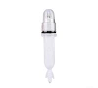 Lampe de pêche LED étanche IP65 3 V pour bateau et résille, 5 LED clignotantes avec détection automatique de la lumière, compatible avec piles AA standard (blanc)