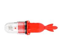Lampe de Pêche Sous-marine Rouge, Lumière Forte pour Pêche Profonde | Plastique, Format Portable, Attire les Poissons, Usage en Eau Profonde, Accessoire Pêche Mer