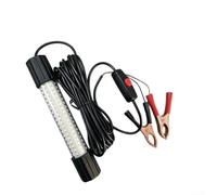 Lampe de pêche submersible 12 V Fil de 5 m 12 V Pêche submersible (15-Blanc | Tension standard 12 V, câble d'extension de 5 m, étanche IP67, résistant à la poussière, conditions aquatiques difficiles